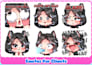 draw emotes, chibi emotes, twitch emotes, animated emotes, vtuber for stream